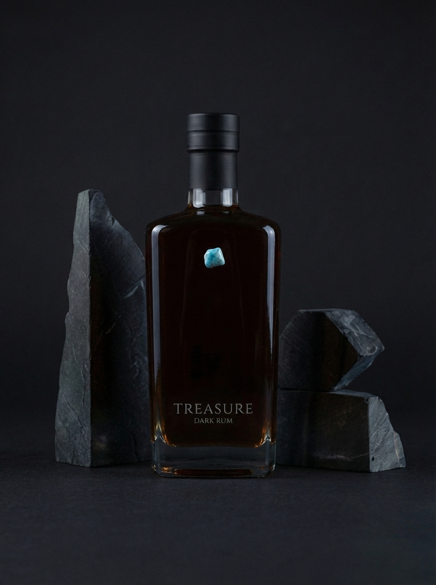 Treasure Dark Rum Scene